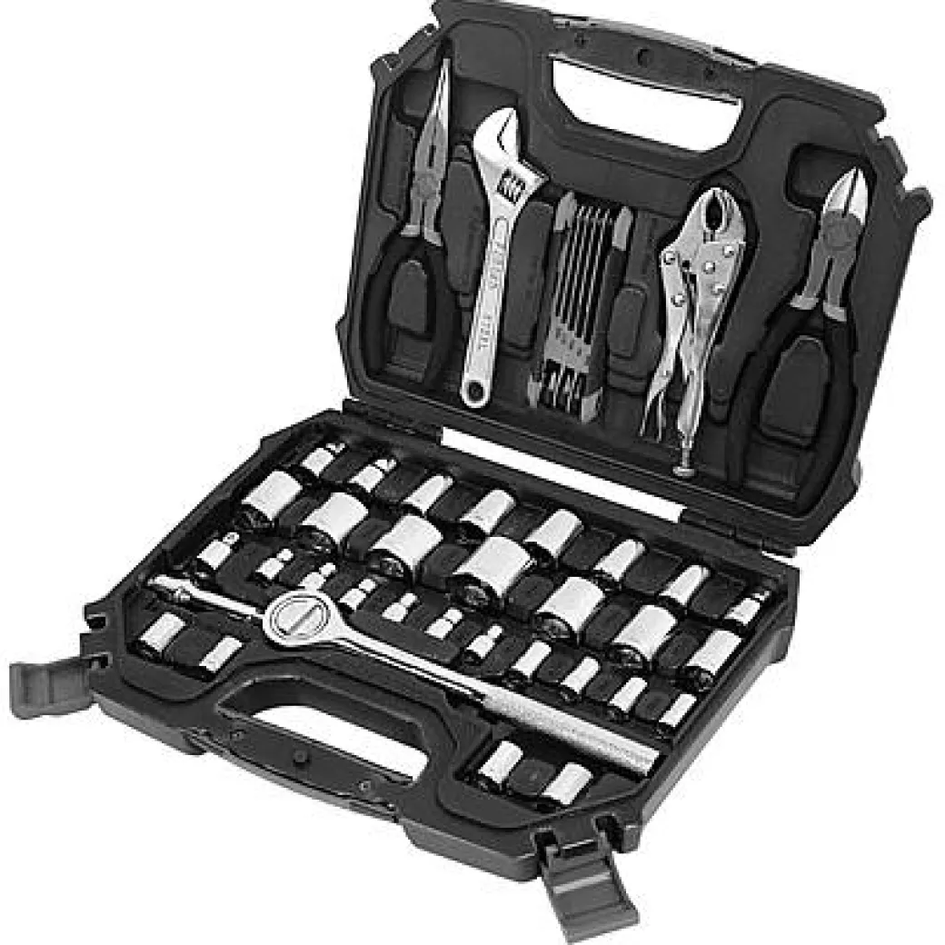 Baseline Gereedschapset Dopsleutels – 45 Stuks|Brico