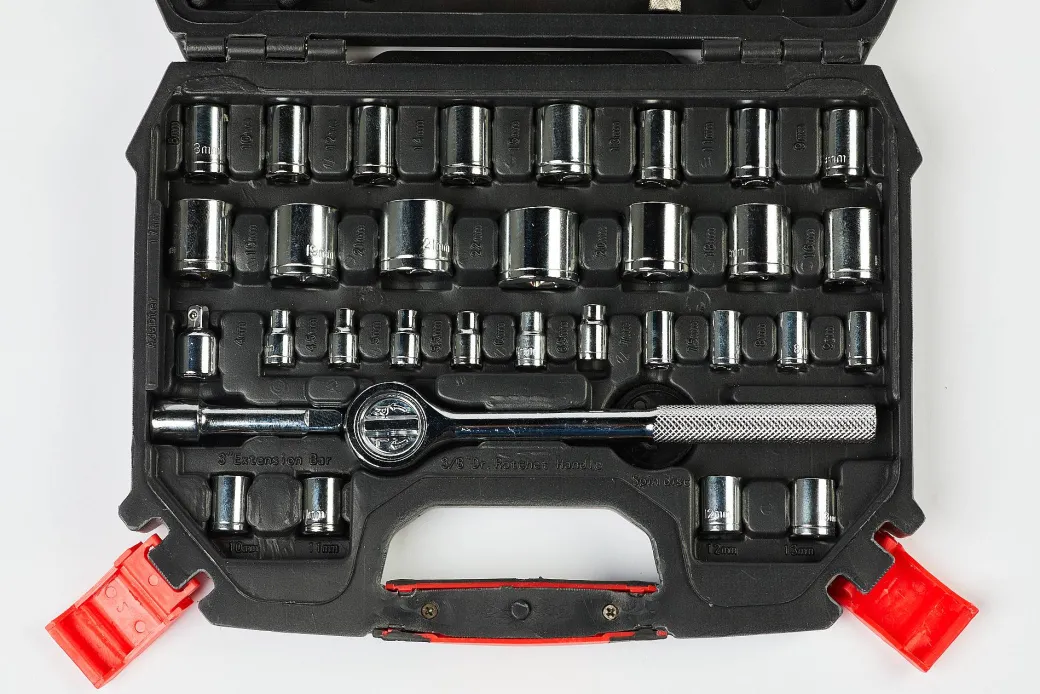 Baseline Gereedschapset Dopsleutels – 45 Stuks|Brico
