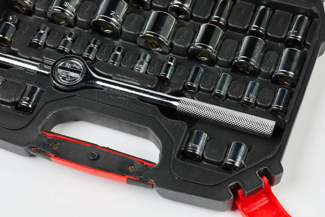 Baseline Gereedschapset Dopsleutels – 45 Stuks|Brico