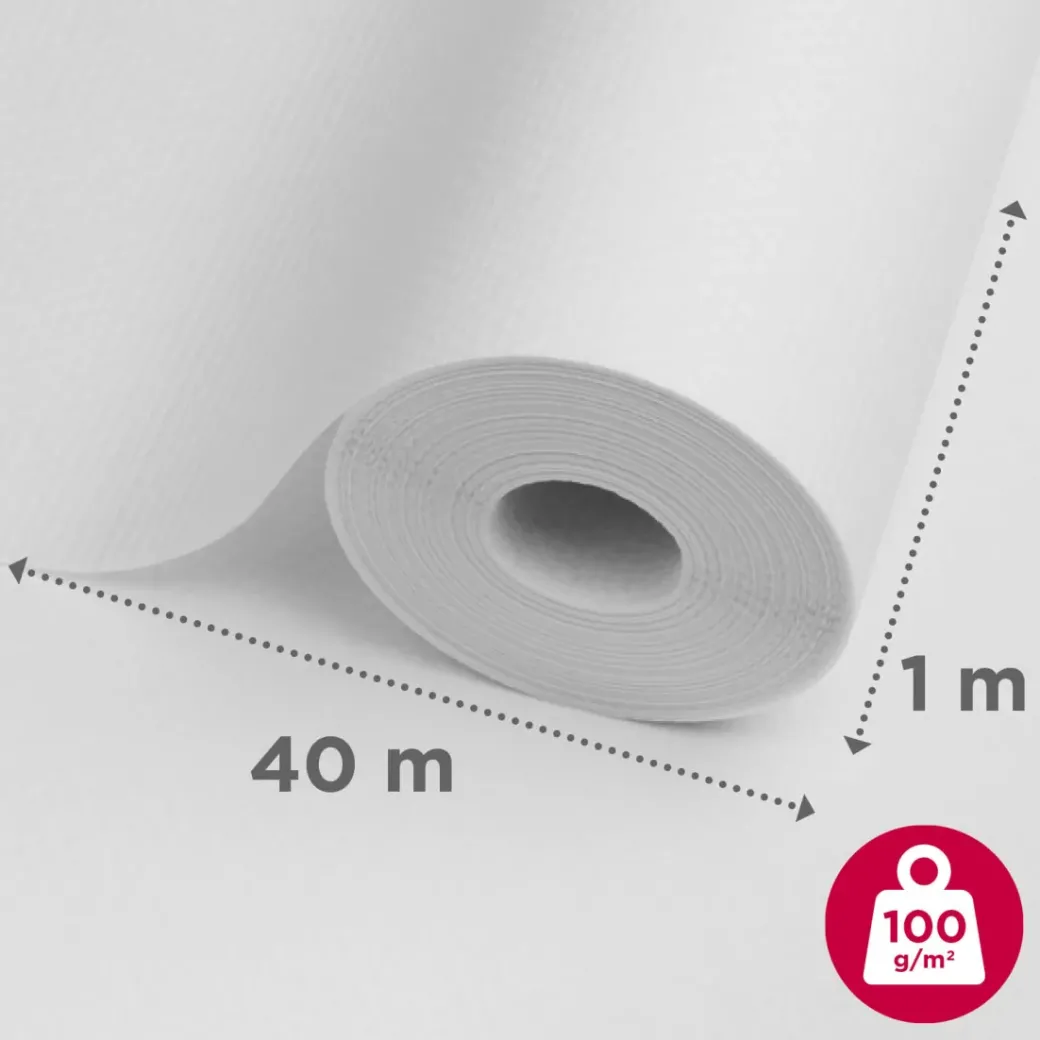 Brico Glasvezelbehang-Baseline Glasweefselbehang Ruit 40M 100Gram