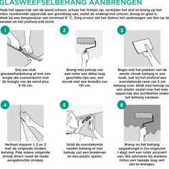 Brico Glasvezelbehang-Baseline Glasweefselbehang Ruit 50M 100 Gram