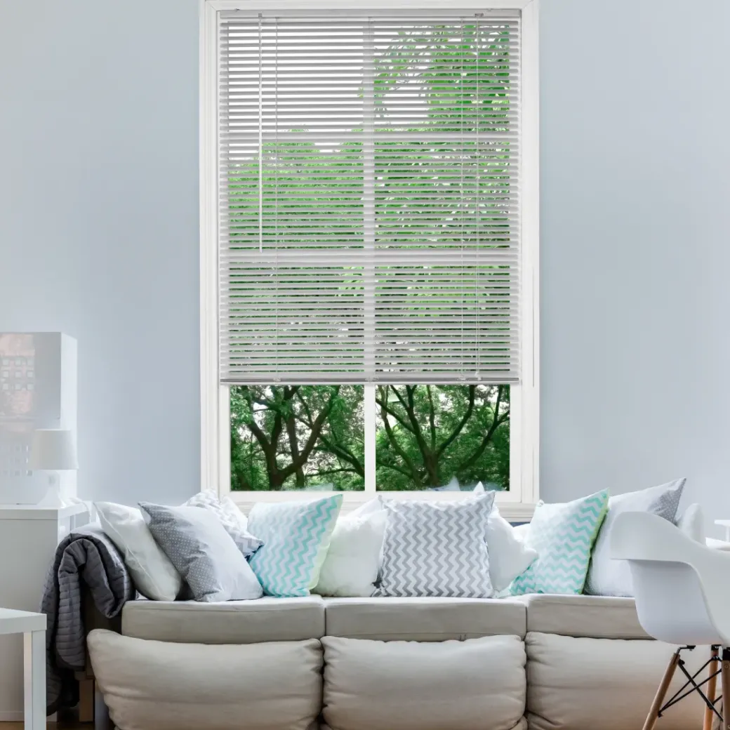 Brico Jaloezieen-Baseline Horizontale Jaloezie Aluminium Zilver 100X130Cm
