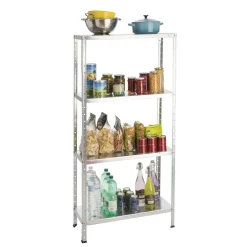 Baseline Opbergrek Gegalvaniseerd Staal 145X72,5X30Cm|Brico Discount