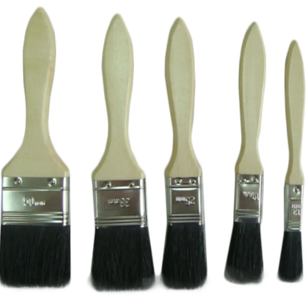 Brico Verfborstels-Baseline Plat Kwast - 5 Stuks