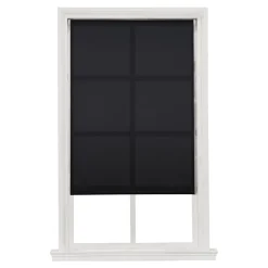 Brico Rolgordijnen-Baseline Rolgordijn Lichtdoorlatend Zwart 120X175Cm