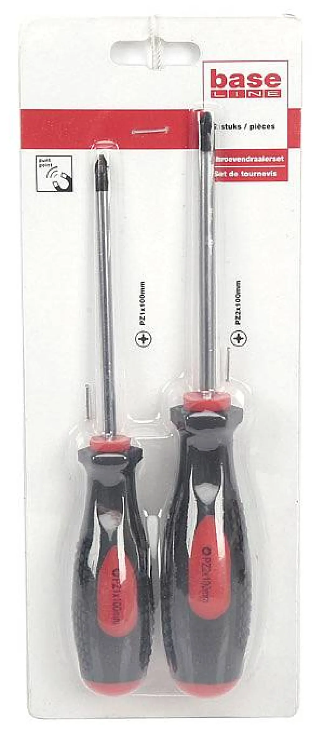 Baseline Schroevendraaierset Pozidriv 2St.|Brico Sale