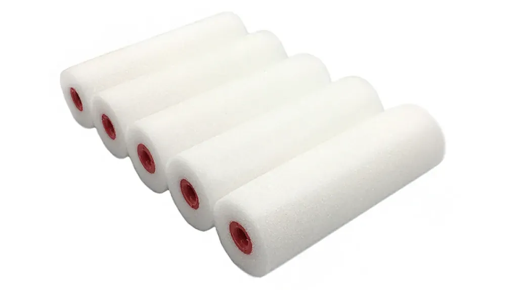Brico Verfrollers-Baseline Schuim Beitsroller 100Mm 5St