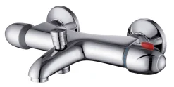 Baseline Thermostatische Badmengkraan Chroom 15Cm|Brico Online
