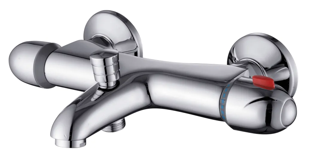 Baseline Thermostatische Badmengkraan Chroom 15Cm|Brico Online