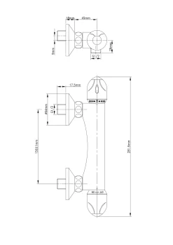 Baseline Thermostatische Douchemengkraan Chroom 15Cm|Brico Online