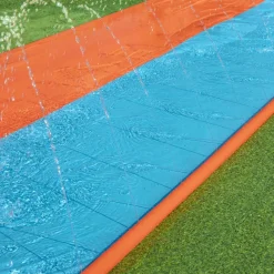 Brico Waterspeelgoed-Bestway H2Ogo Dubbele Waterglijbaan 4,88 Mtr
