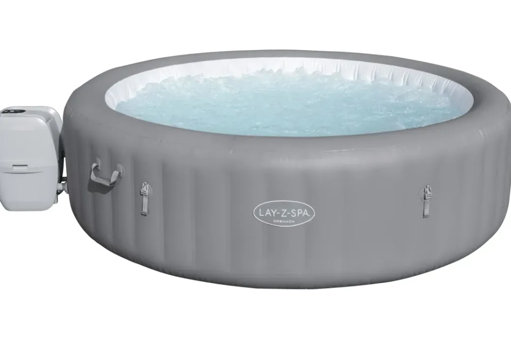 Brico Spa En Jacuzzi-Bestway Jacuzzi Lay-Z Spa 60135 1350L Gris O236X71Cm