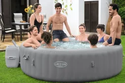 Brico Spa En Jacuzzi-Bestway Jacuzzi Lay-Z Spa 60135 1350L Gris O236X71Cm