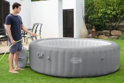 Brico Spa En Jacuzzi-Bestway Jacuzzi Lay-Z Spa 60135 1350L Gris O236X71Cm