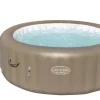 Brico Spa En Jacuzzi-Bestway Lay-Z-Spa 60017, 916 L, 6 Personen, Rond, Bubbelmassage / Airjet, Beige, Wit