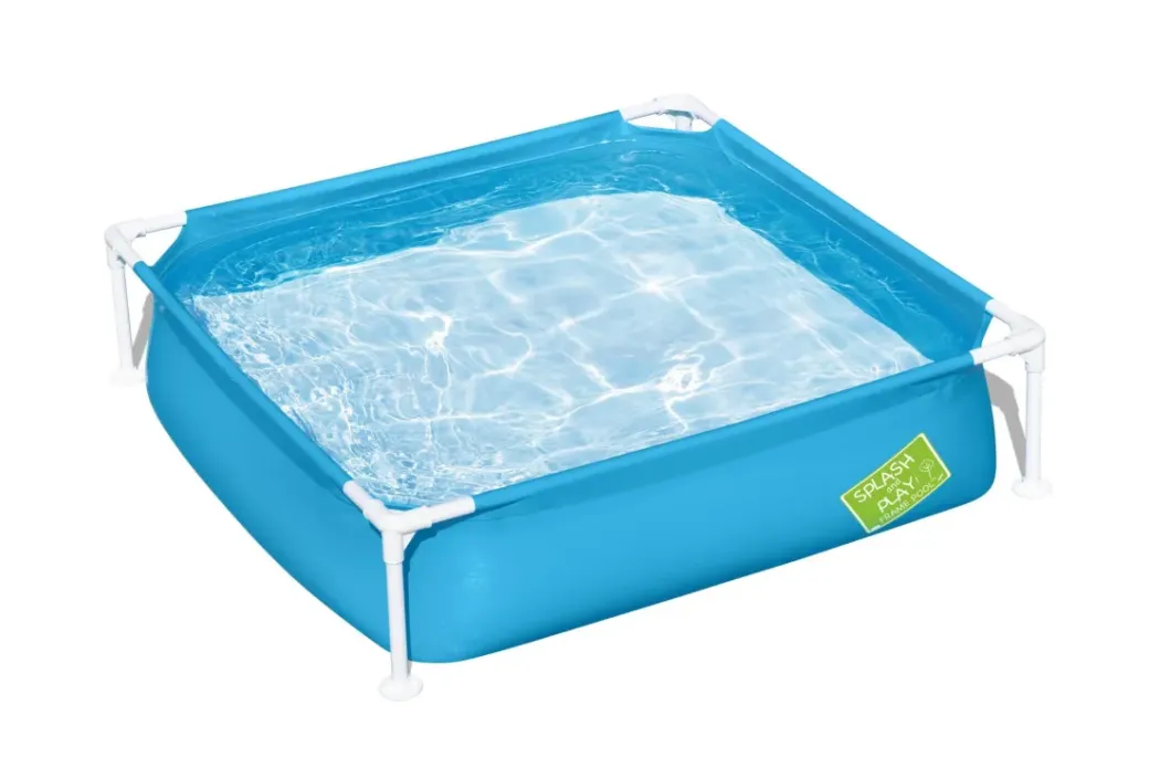 Brico Opzetzwembaden Zonder Pomp-Bestway My First Frame Pool Vierkant 122
