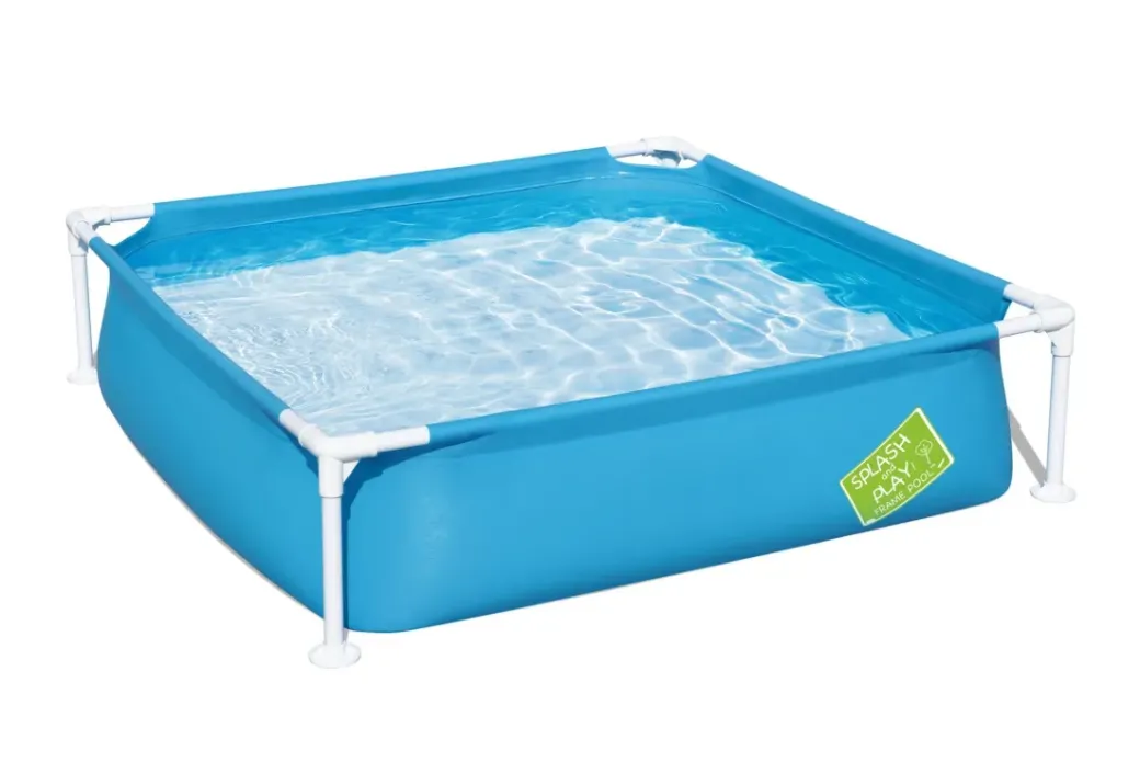 Brico Opzetzwembaden Zonder Pomp-Bestway My First Frame Pool Vierkant 122