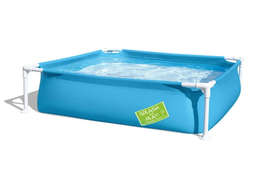 Brico Opzetzwembaden Zonder Pomp-Bestway My First Frame Pool Vierkant 122