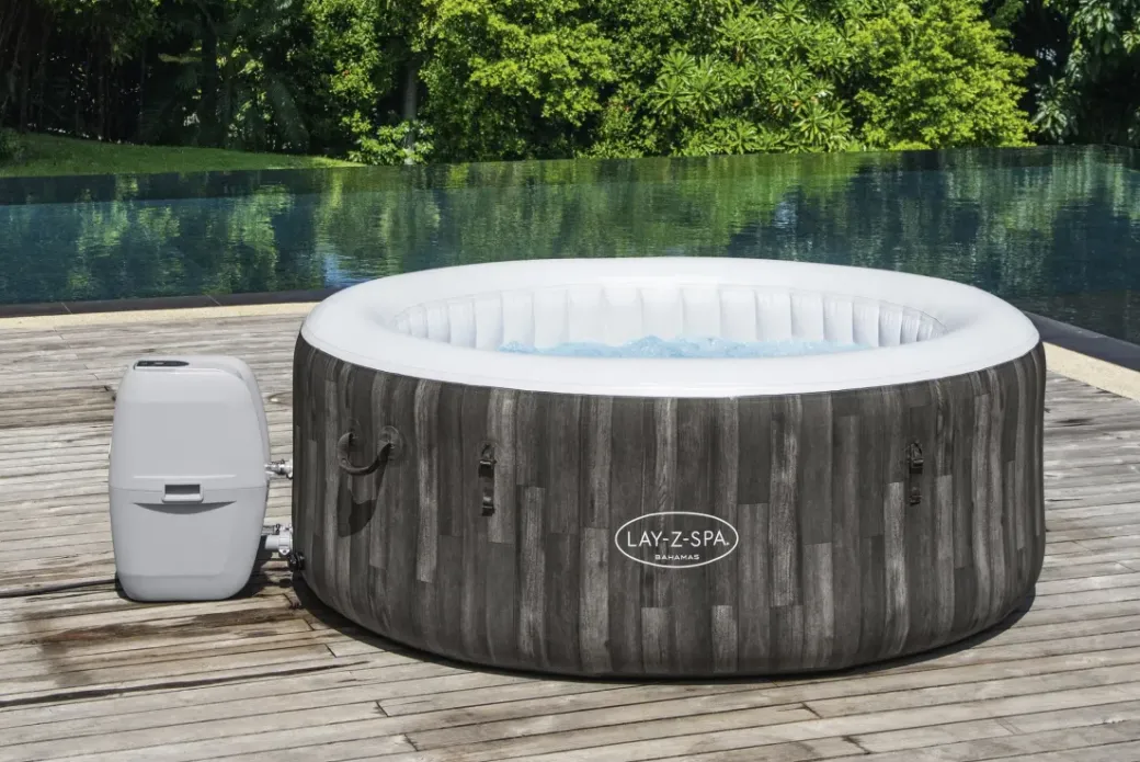 Brico Spa En Jacuzzi-Bestway Opblaasbare Jacuzzi Lay-Z-Spa Bahamas Airjet 669L 4Pers O180X66Cm