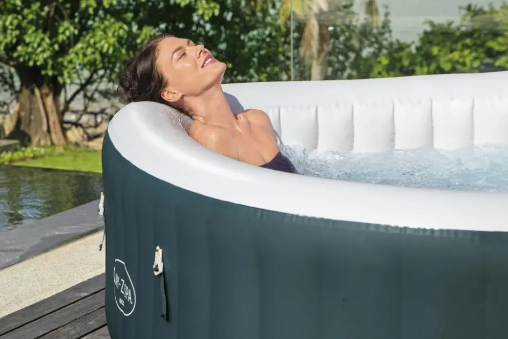 Brico Spa En Jacuzzi-Bestway Opblaasbare Jacuzzi Lay-Z-Spa Ibiza Airjet 806L Groen 180X180X66Cm