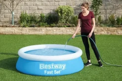 Brico Opblaaszwembaden-Bestway Opblaaszwembad Rond O183X51Cm