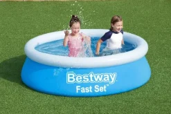 Brico Opblaaszwembaden-Bestway Opblaaszwembad Rond O183X51Cm