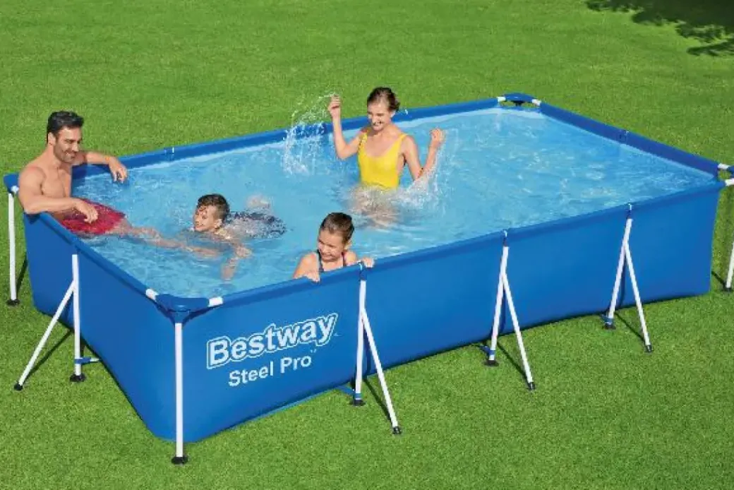 Brico Opzetzwembaden Zonder Pomp-Bestway Opzetzwembad Steel Pro Power 400X211X81Cm