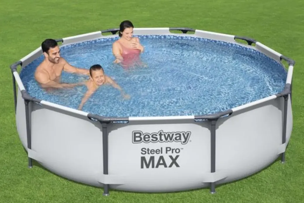 Brico Opzetzwembaden Zonder Pomp-Bestway Opzetzwembad Steel Pro Max O305X76Cm