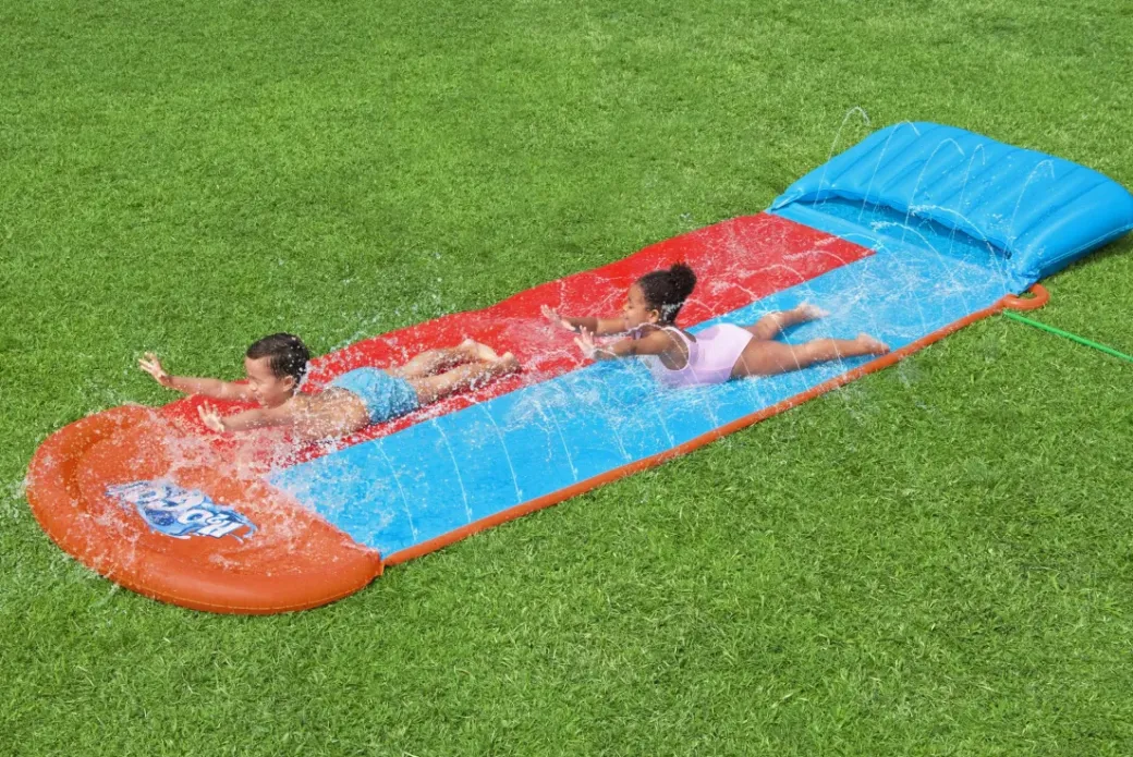 Brico Waterspeelgoed-Bestway Waterglijbaan 52478 488Cm