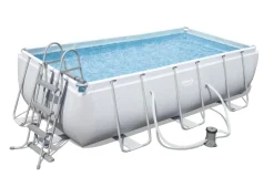Brico Opzetzwembaden Met Pomp-Bestway Zwembad Power Steel Pool 6478L 404X201X101Cm