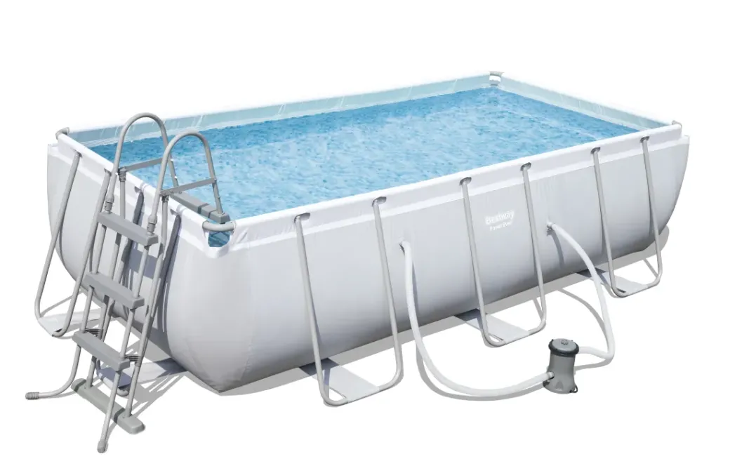 Brico Opzetzwembaden Met Pomp-Bestway Zwembad Power Steel Pool 6478L 404X201X101Cm