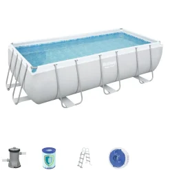 Brico Opzetzwembaden Met Pomp-Bestway Zwembad Power Steel Pool 6478L 404X201X101Cm