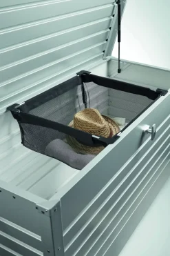 Brico Opbergboxen Tuin-Biohort Kussenbox Hobby 180 Donkergrijs Metallic 79X181Cm