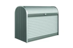 Brico Opbergboxen Tuin-Biohort Opbergbox Storemax 160 Kwartsgrijs Metallic 78X163Cm