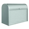 Brico Opbergboxen Tuin-Biohort Opbergbox Storemax 160 Zilver Metallic 78X163Cm