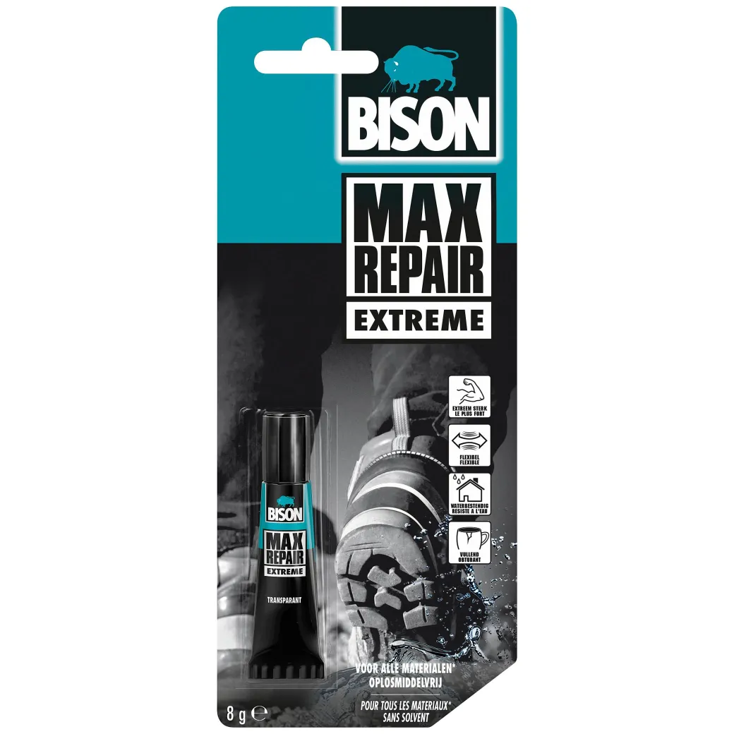 Bison Universele Lijm Max Repair Extreme 8G|Brico Outlet