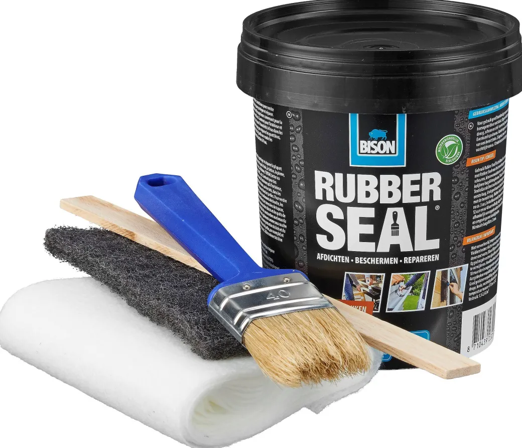 Bison Waterdichte Coating Rubber Seal Starterskit 750Ml|Brico Best
