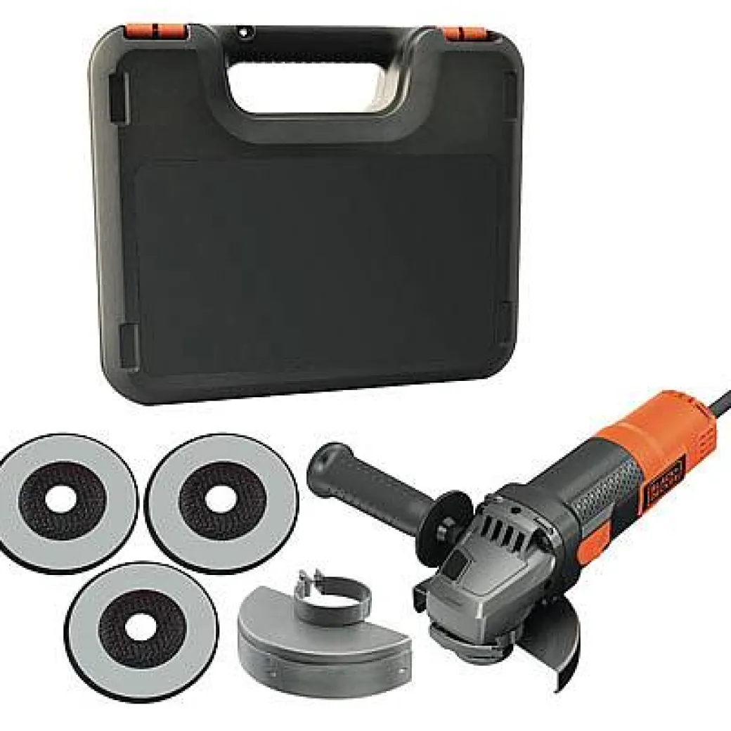 Black + Decker Haakse Slijper ‘Beg210Kdg-Qs' 900W|Brico Best