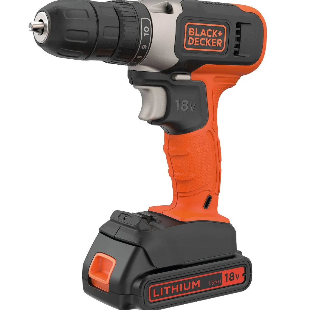 Black+Decker Accuboormachine Bcd001C2-Qw 18V (2 Accu'S)|Brico Clearance