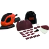 Black+Decker Detailschuurmachine Bew230Bc-Qs 55W Met 15 Acc|Brico Best