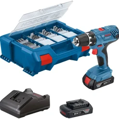 Bosch Accu Schroef/Boormachine Gsr 18V-21 (2 Accu'S)|Brico Outlet