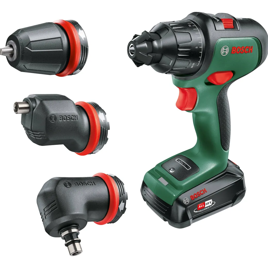Bosch Accuboormachine Met Klopfunctie Advancedimpact Quicksnap 18V (2 Accu'S)|Brico Online