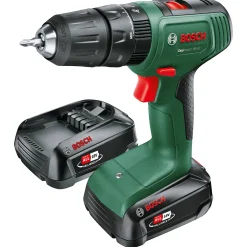 Bosch Accuboormachine Met Klopfunctie + Decoupeerzaag Toolkit 18V (2 Accu'S)|Brico Discount