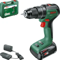 Bosch Accuboormachine Met Klopfunctie Universalimpact-60 18V (2 Accu'S)|Brico New
