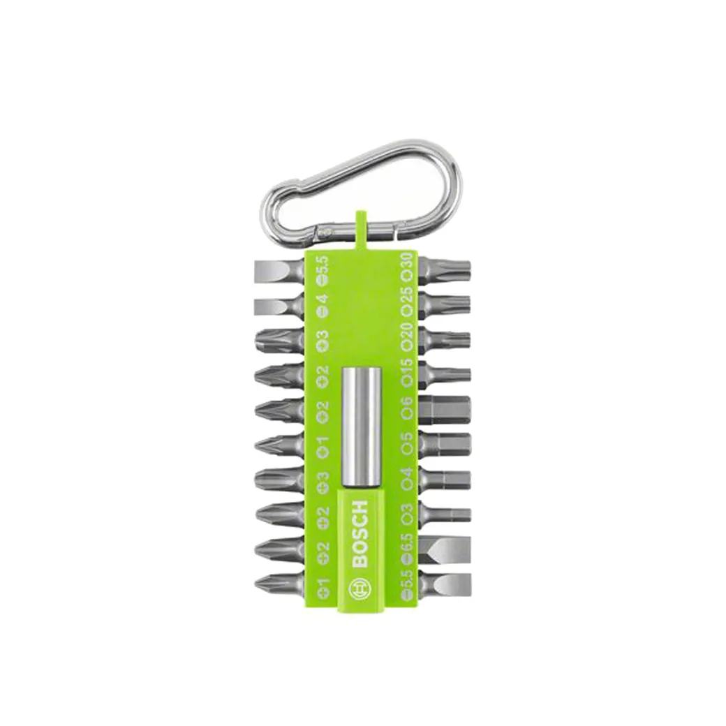 Bosch Bitset Lichtgroen – 21 Stuks|Brico Clearance