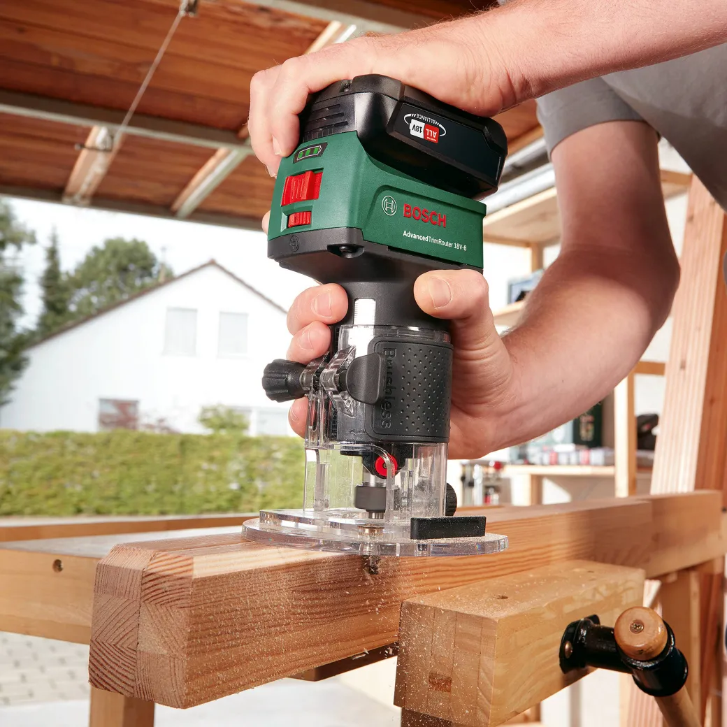 Bosch Bovenfrees Advancedtrimrouter 18V (Zonder Accu)|Brico Best
