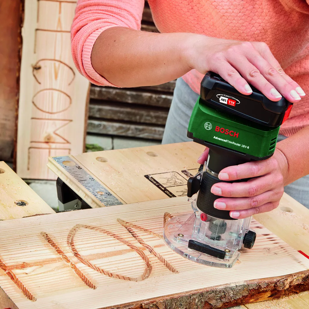 Bosch Bovenfrees Advancedtrimrouter 18V (Zonder Accu)|Brico Best