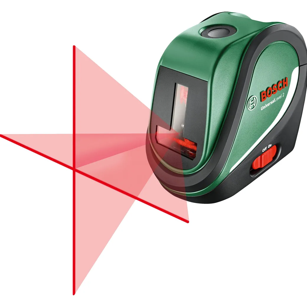 Bosch Kruislijnlaser Universal Level 2 10M|Brico Clearance