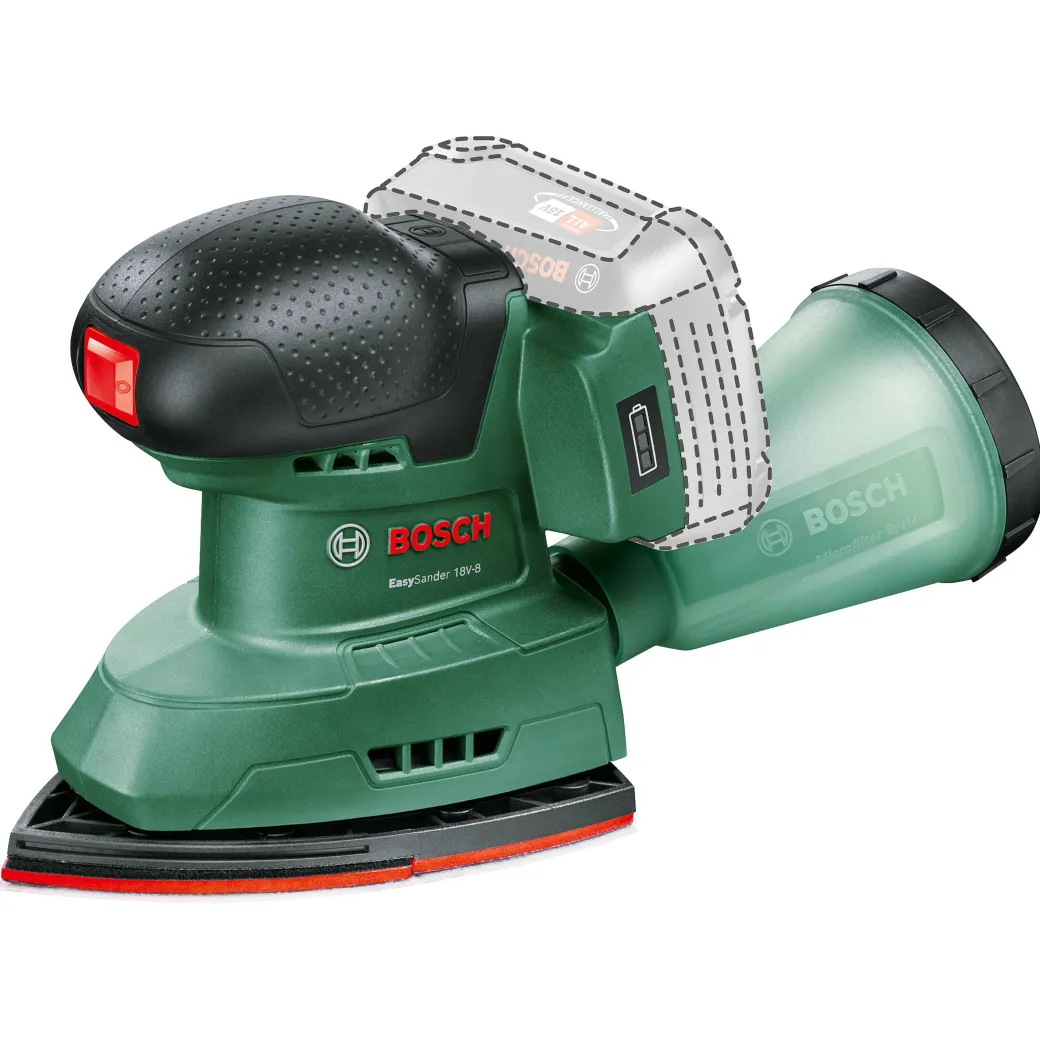 Bosch Multischuurmachine Easysander 18V-8 (Zonder Accu)|Brico New