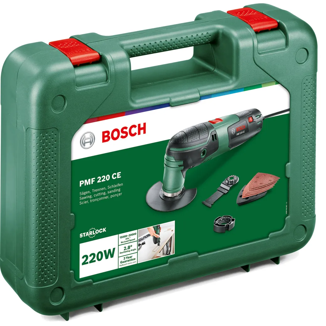Bosch Multitool Pmf220Ce 220W|Brico Clearance